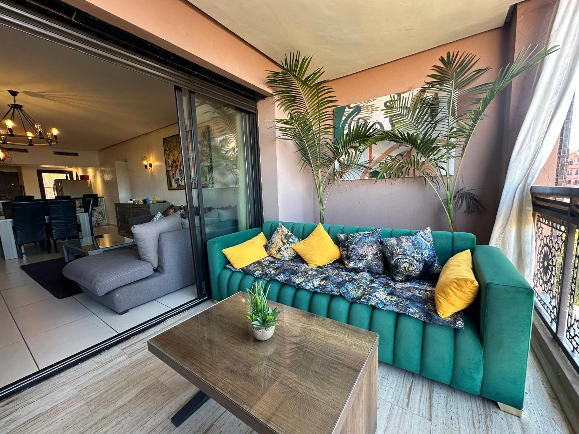 Sweet Jacob'S Appartment Gueliz City Center Marrakesch Exterior foto