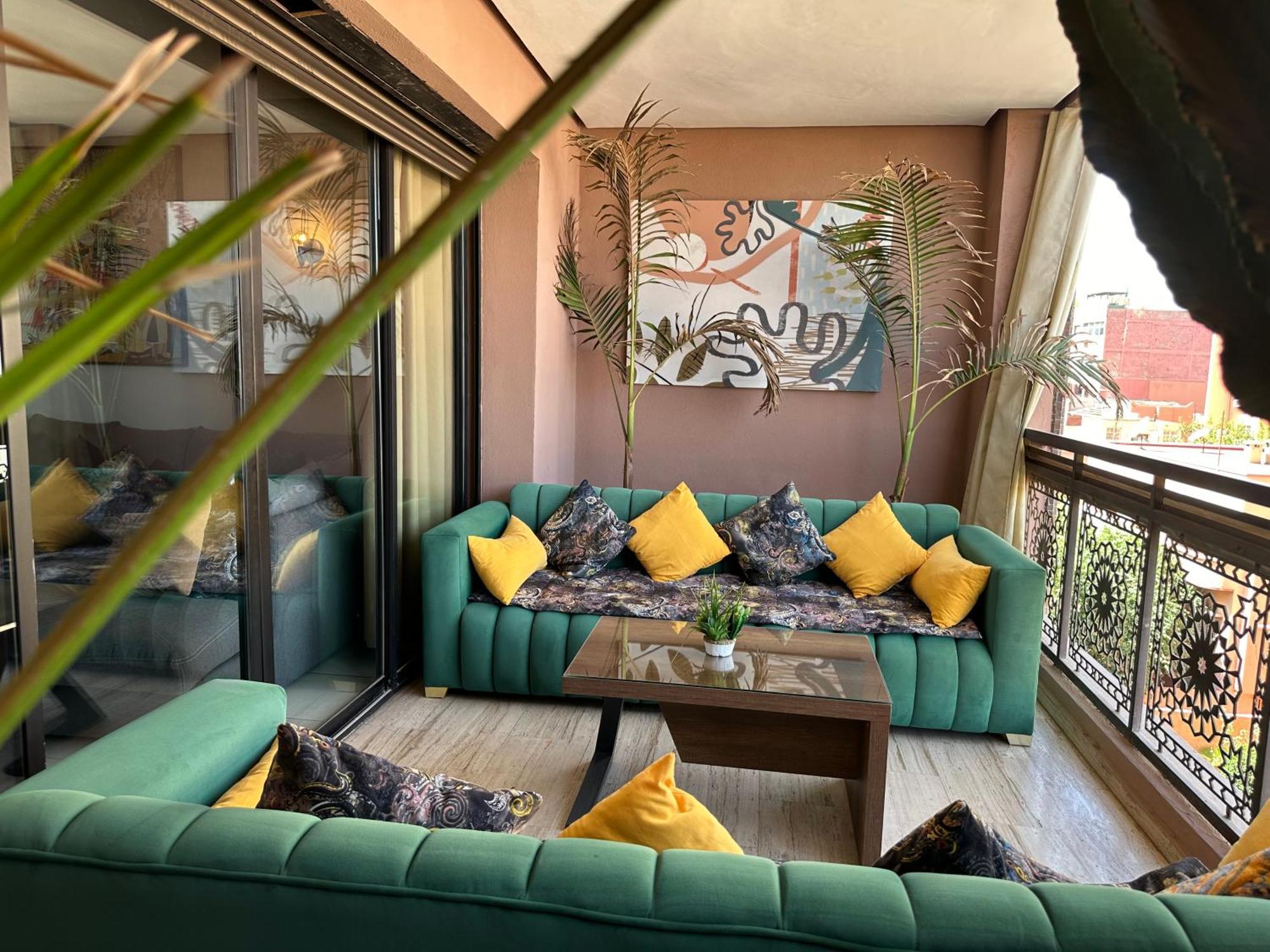 Sweet Jacob'S Appartment Gueliz City Center Marrakesch Exterior foto